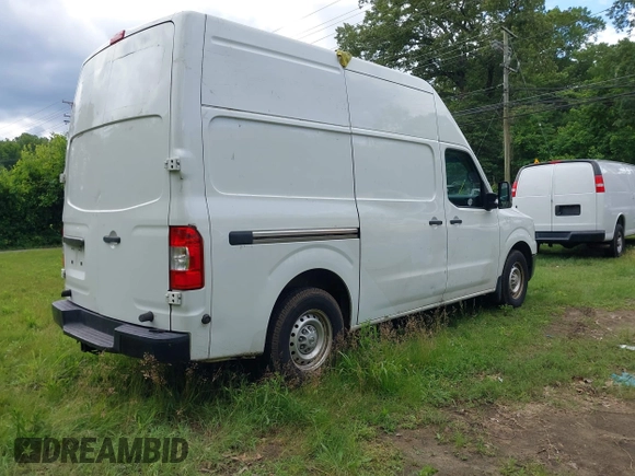 2018 Nissan NV S with VIN 1N6AF0LY8JN809512, listed as a IAAI auction lot 42351915 with 202,582 mi miles and . Bid and sale history available at DreamBid. Image 4.