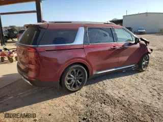 2022 Kia Carnival SX with VIN KNDNE5H39N6088182, listed as a Copart auction lot 83704854 with 65,724 mi miles and Salvage Title. Bid and sale history available at carsss.com. Image 3.
