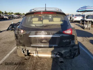 2017 Infiniti QX50 with VIN JN1BJ0RP4HM386189, listed as a Copart auction lot 69852174 with 95,390 mi miles and Salvage Title. Bid and sale history available at carsss.com. Image 6.