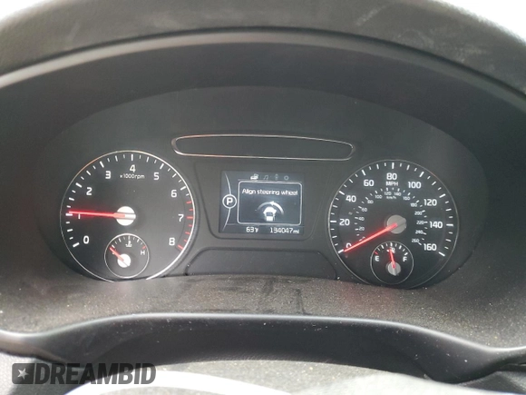 2017 Kia Sorento LX with VIN 5XYPGDA38HG327987, listed as a Copart auction lot 53922925 with 134,047 mi miles and Clean Title. Bid and sale history available at carsss.com. Image 9.