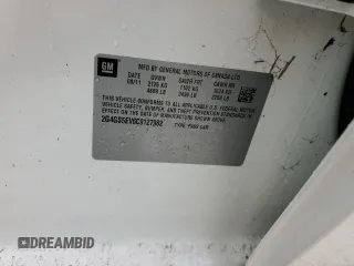 2012 Buick Regal Turbo Premium 1 с VIN 2G4GS5EV6C9127982, выставлен на аукционе Copart как лот 51571505 с пробегом Не указан миль и На запчасти • Non repairable. История ставок и продаж доступна на DreamBid. Изображение 13.