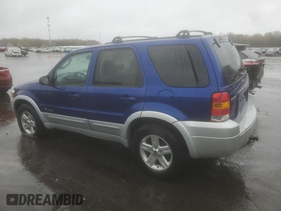 2005 Ford Escape Hybrid with VIN 1FMCU96H25KD90917, listed as a Copart auction lot 52814375 with 190,135 mi miles and Clean Title. Bid and sale history available at carsss.com. Image 2.
