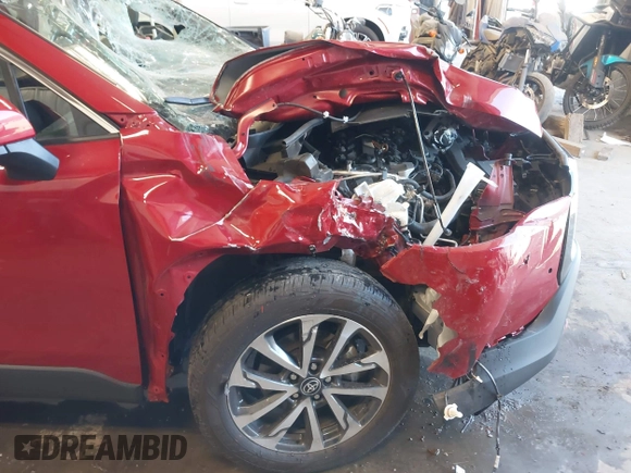 2024 Toyota Corolla Cross XLE with VIN 7MUDAABG3RV088783, listed as a IAAI auction lot 42433593 with 11,687 mi miles and . Bid and sale history available at DreamBid. Image 18.