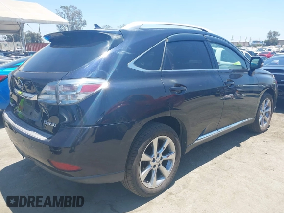 2010 Lexus RX 350 with VIN JTJZK1BA0A2000922, listed as a IAAI auction lot 42666790 with 189,444 mi miles and . Bid and sale history available at DreamBid. Image 4.