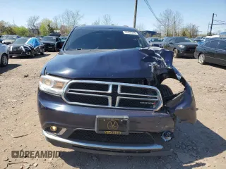 2017 Dodge Durango SXT with VIN 1C4RDJAG6HC937460, listed as a Copart auction lot 53432745 with 135,383 mi miles and Salvage Title. Bid and sale history available at DreamBid. Image 5.