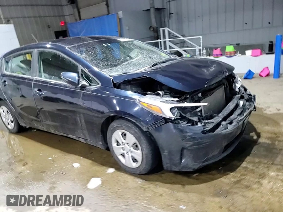 2017 Kia Forte5 LX with VIN KNAFK5A89H5707499, listed as a Copart auction lot 43074665 with 114,205 mi miles and Salvage Title. Bid and sale history available at carsss.com. Image 10.