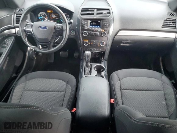 2018 Ford Explorer XLT with VIN 1FM5K7DH0JGA23596, listed as a Copart auction lot 59848265 with 91,497 mi miles and Salvage title. Bid and sale history available at DreamBid. Image 8.