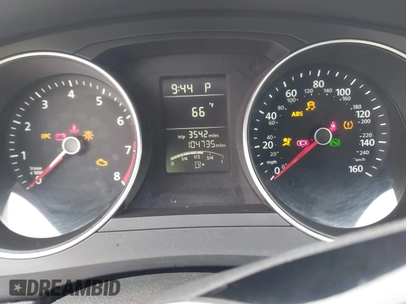 2015 Volkswagen Jetta Sedan 2.0L S with VIN 3VW2K7AJ5FM313969, listed as a IAAI auction lot 41951550 with 104,735 mi miles. Bid and sale history available at carsss.com. Image 7.