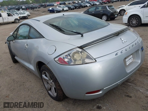 2007 Mitsubishi Eclipse GS with VIN 4A3AK24F67E015377, listed as a IAAI auction lot 41945440 with 121,295 mi miles. Bid and sale history available at carsss.com. Image 3.