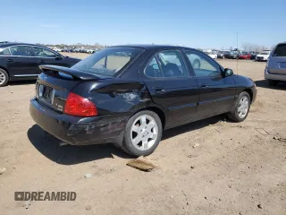2006 Nissan Sentra S with VIN 3N1CB51D56L606964, listed as a Copart auction lot 52257075 with 68,200 mi miles and Salvage Title. Bid and sale history available at DreamBid. Image 3.