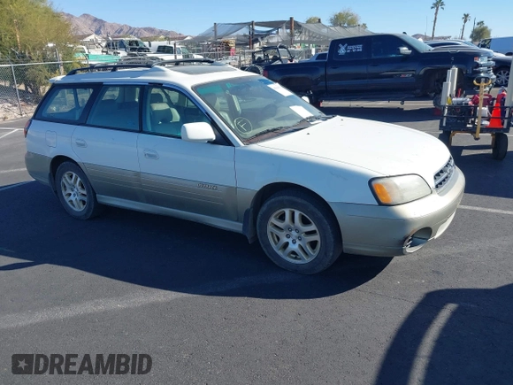 2000 Subaru Legacy Outback Limited with VIN 4S3BH6863Y6671197, listed as a IAAI auction lot 41566535 with 253,842 mi miles and . Bid and sale history available at DreamBid. Image 1.