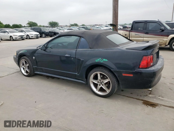 2000 Ford Mustang with VIN 1FAFP444XYF251973, listed as a Copart auction lot 58192815 with 114,531 mi miles and Salvage title. Bid and sale history available at DreamBid. Image 2.