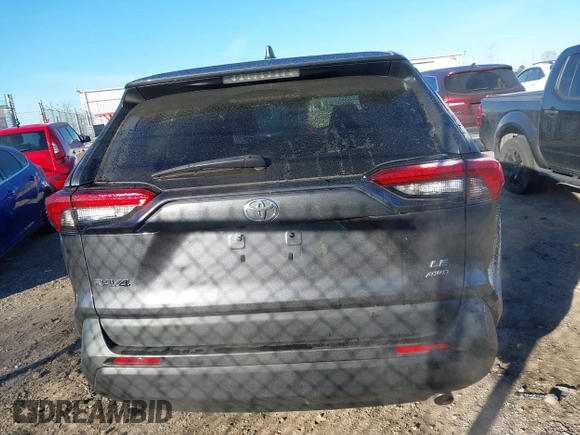 2022 Toyota RAV4 LE with VIN 2T3F1RFVXNC261042, listed as a IAAI auction lot 41003080 with 86,056 mi miles. Bid and sale history available at carsss.com. Image 16.