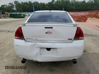 2013 Chevrolet Impala LTZ with VIN 2G1WC5E33D1118175, listed as a Copart auction lot 53909355 with 168,772 mi miles and Salvage Title. Bid and sale history available at DreamBid. Image 6.