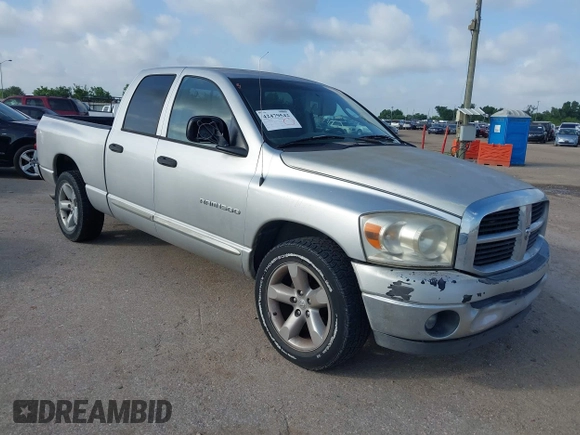 2007 Dodge 1500 SLT with VIN 1D7HA18P27S157959, listed as a IAAI auction lot 42479542 with 212,260 mi miles and . Bid and sale history available at DreamBid. Image 1.