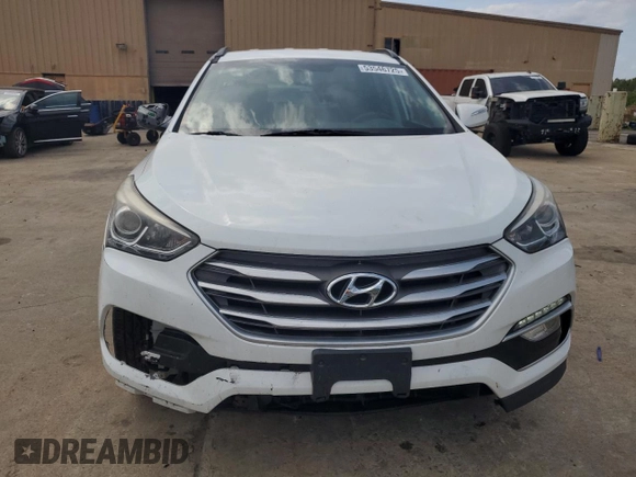 2018 Hyundai Santa Fe 2.4L z VIN 5NMZUDLB9JH095157, wystawiony jako Copart lot #53546725 z przebiegiem 128 840 mil mil oraz Szkoda całkowita • Salvage title. Historia ofert i sprzedaży dostępna na DreamBid. Obrazek 5.