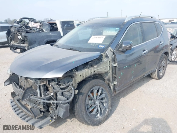 2015 Nissan Rogue S with VIN 5N1AT2MT8FC862381, listed as a IAAI auction lot 41784859 with 109,819 mi miles. Bid and sale history available at carsss.com. Image 2.