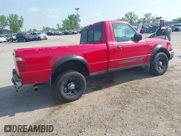 2002 Ford Ranger XL with VIN 1FTYR10U02TA80788, listed as a IAAI auction lot 42282074 with 186,347 mi miles and . Bid and sale history available at DreamBid. Image 4.