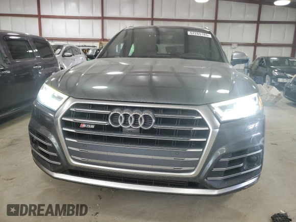2018 Audi SQ5 Prestige with VIN WA1C4AFY6J2126545, listed as a Copart auction lot 62265185 with 78,396 mi miles and Salvage title. Bid and sale history available at DreamBid. Image 5.