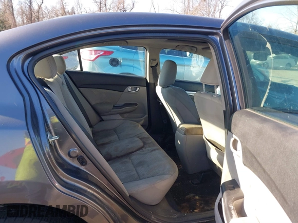 2014 Honda Civic Sedan EX with VIN 2HGFB2F84EH542574, listed as a IAAI auction lot 41427697 with 144,979 mi miles. Bid and sale history available at carsss.com. Image 8.
