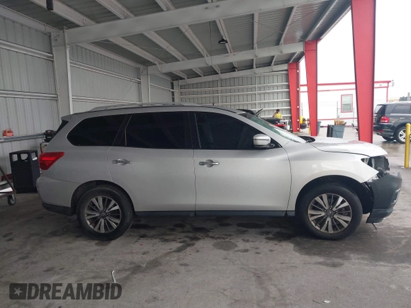 2018 Nissan Pathfinder SL with VIN 5N1DR2MN3JC644631, listed as a IAAI auction lot 41176186 with 107,872 mi miles. Bid and sale history available at carsss.com. Image 14.