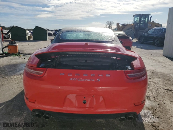 2012 Porsche 911 Carrera S with VIN WP0CB2A94CS154381, listed as a Copart auction lot 74478084 with 0 mi miles and Non Repairable. Bid and sale history available at carsss.com. Image 6.