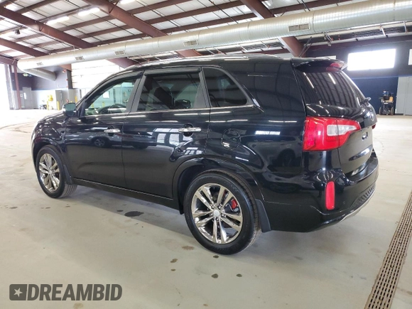 2014 Kia Sorento SX with VIN 5XYKWDA74EG437110, listed as a Copart auction lot 53505365 with 124,552 mi miles and Clean Title. Bid and sale history available at carsss.com. Image 2.