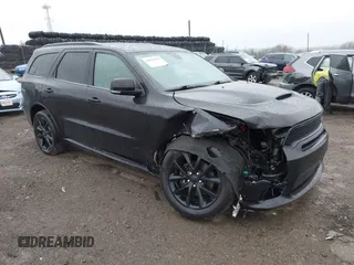 2018 Dodge Durango GT with VIN 1C4RDJDG7JC416118, listed as a IAAI auction lot 42010024 with 85,336 mi miles and . Bid and sale history available at carsss.com. Image 1.