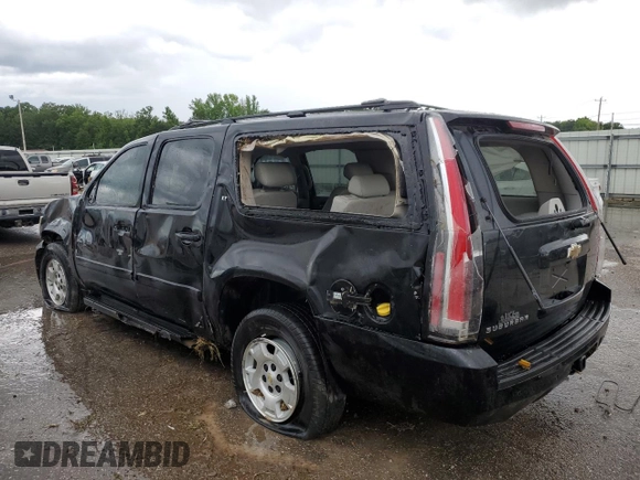 2007 Chevrolet Suburban LT with VIN 3GNFC16057G303416, listed as a Copart auction lot 61447985 with Not provided miles and Salvage title. Bid and sale history available at DreamBid. Image 2.