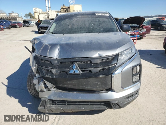 2022 Mitsubishi Outlander Sport ES with VIN JA4ARUAU1NU014051, listed as a Copart auction lot 45712585 with 53,436 mi miles and Salvage Title. Bid and sale history available at carsss.com. Image 5.