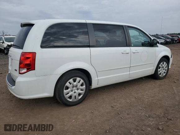 2014 Dodge Grand Caravan SE 30th Anniversary with VIN 2C4RDGBG8ER180968, listed as a Copart auction lot 49465325 with 104,430 mi miles and Salvage Title. Bid and sale history available at DreamBid. Image 3.