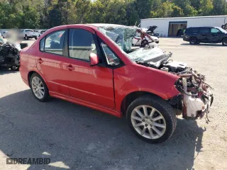 2009 Suzuki SX4 Touring Pkg 2 with VIN JS2YC417996201490, listed as a Copart auction lot 73466424 with 0 mi miles and Salvage Title. Bid and sale history available at carsss.com. Image 4.