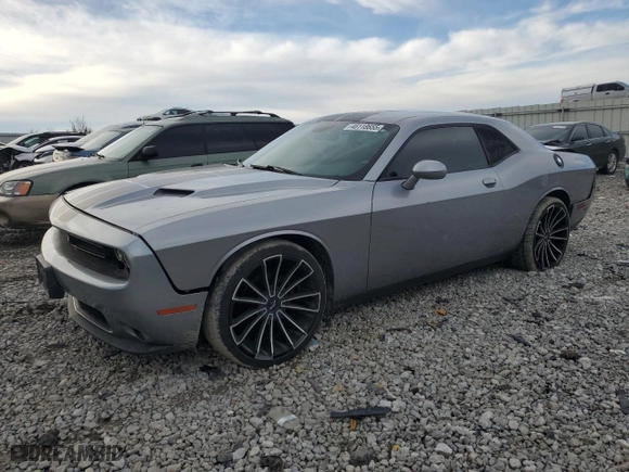 2017 Dodge Challenger SXT with VIN 2C3CDZAG9HH640351, listed as a Copart auction lot 46118655 with 128,213 mi miles and Salvage Title. Bid and sale history available at carsss.com. Image 1.