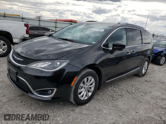 2018 Chrysler Pacifica Touring L Plus z VIN 2C4RC1EG0JR130216, wystawiony jako Copart lot #50778905 z przebiegiem 96 130 mil mil oraz Szkoda całkowita • Salvage title. Historia ofert i sprzedaży dostępna na DreamBid. Obrazek 1.