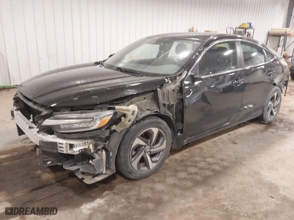 2019 Honda Insight EX with VIN 19XZE4F57KE029475, listed as a IAAI auction lot 41586292 with 79,147 mi miles. Bid and sale history available at carsss.com. Image 2.
