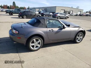 2006 Mazda MX-5 Miata Touring with VIN JM1NC25F760103494, listed as a Copart auction lot 50738485 with 117,089 mi miles and Salvage title. Bid and sale history available at DreamBid. Image 3.