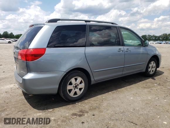 2004 Toyota Sienna XLE z VIN 5TDZA22C74S049299, wystawiony jako Copart lot #55959205 z przebiegiem 237 599 mil mil oraz Szkoda całkowita • Salvage title. Historia ofert i sprzedaży dostępna na DreamBid. Obrazek 3.