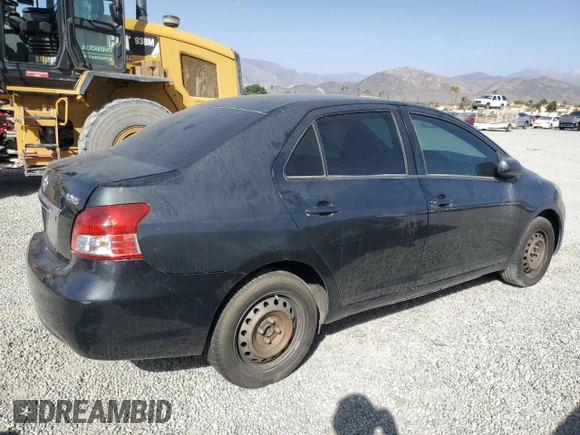 2009 Toyota Yaris with VIN JTDBT903591336734, listed as a Copart auction lot 47306025 with 160,053 mi miles and Salvage Title. Bid and sale history available at carsss.com. Image 3.