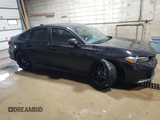 2025 Honda Civic Sport with VIN 2HGFE2F5XSH561722, listed as a Copart auction lot 54120165 with 1,576 mi miles and Salvage title. Bid and sale history available at DreamBid. Image 4.