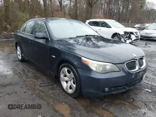 2006 BMW 5 Series 530i with VIN WBANE73546CM38726, listed as a IAAI auction lot 41945631 with 295,488 mi miles and . Bid and sale history available at carsss.com. Image 1.