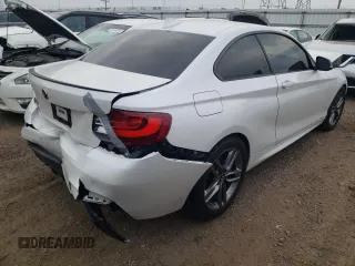 2016 BMW 2 Series 228i xDrive with VIN WBA1G9C58GVX97278, listed as a Copart auction lot 44580184 with 48,791 mi miles. Bid and sale history available at carsss.com. Image 3.