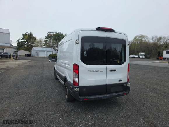 2018 Ford Transit Van with VIN 1FTBW2CM5JKA75168, listed as a Copart auction lot 52987495 with 216,104 mi miles and Clean Title. Bid and sale history available at carsss.com. Image 3.