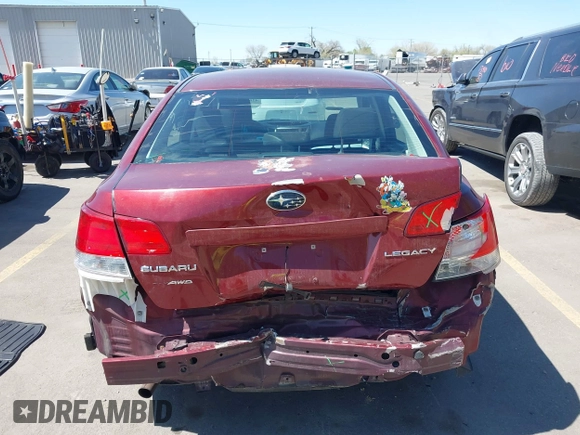 2012 Subaru Legacy 2.5i с VIN 4S3BMCA65C3032169, выставлен на аукционе IAAI как лот 42009907 с пробегом 175 565 миль миль и . История ставок и продаж доступна на DreamBid. Изображение 16.