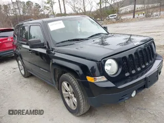 2017 Jeep Patriot Latitude with VIN 1C4NJPFB0HD183103, listed as a IAAI auction lot 41542578 with 131,876 mi miles and . Bid and sale history available at carsss.com. Image 1.