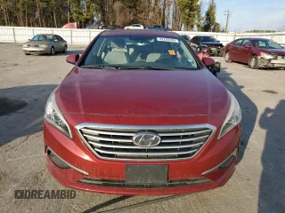 2016 Hyundai Sonata SE with VIN 5NPE24AF7GH360731, listed as a Copart auction lot 42288385 with 107,186 mi miles and Salvage Title. Bid and sale history available at DreamBid. Image 5.