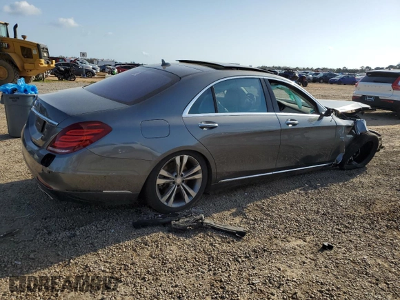 2017 Mercedes-Benz S 550e with VIN WDDUG6DB2HA294721, listed as a Copart auction lot 48889975 with Not Provided miles and Non Repairable. Bid and sale history available at DreamBid. Image 3.