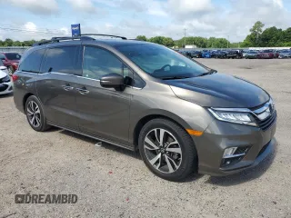 2019 Honda Odyssey Elite z VIN 5FNRL6H90KB027207, wystawiony jako Copart lot #60265905 z przebiegiem 69 313 mil mil oraz Szkoda całkowita • Salvage title. Historia ofert i sprzedaży dostępna na DreamBid. Obrazek 4.