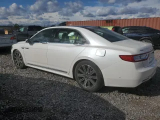 2017 Lincoln Continental Reserve with VIN 1LN6L9RP9H5609135, listed as a Copart auction lot 84870254 with 43,020 mi miles and Clean Title. Bid and sale history available at carsss.com. Image 2.