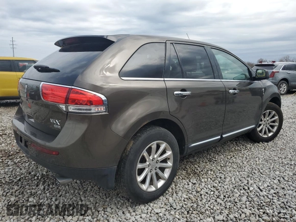 2011 Lincoln MKX with VIN 2LMDJ8JK8BBJ27786, listed as a Copart auction lot 50939525 with 158,142 mi miles and Salvage Title. Bid and sale history available at DreamBid. Image 3.