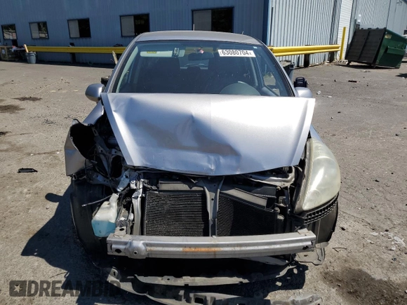 2007 Honda Fit Sport with VIN JHMGD38677S054938, listed as a Copart auction lot 63080704 with 155,754 mi miles and Salvage Title. Bid and sale history available at carsss.com. Image 5.